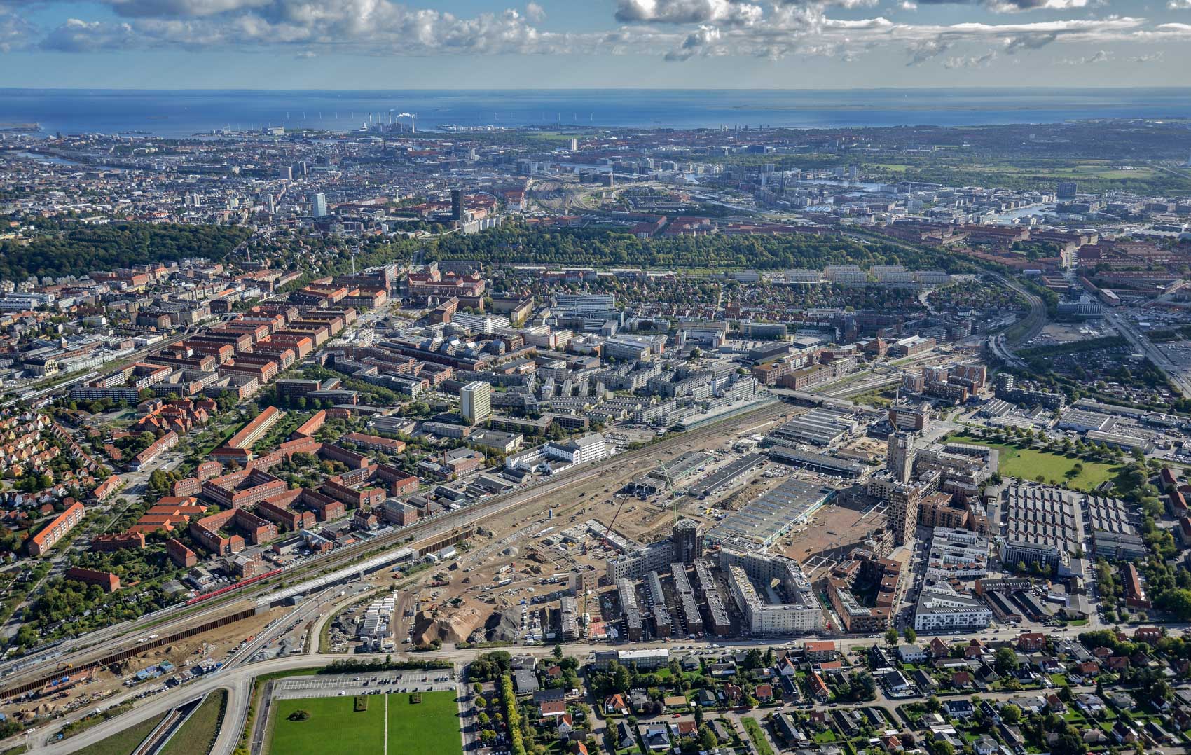 Grønttorvet - udsigt over København